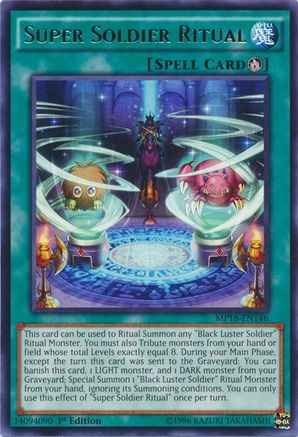 Super Soldier Ritual (MP16-EN146) - 2016 Mega-Tins Mega Pack 1st Edition
