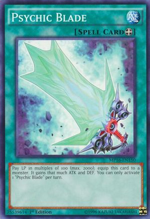 Psychic Blade (MP16-EN150) - 2016 Mega-Tins Mega Pack 1st Edition