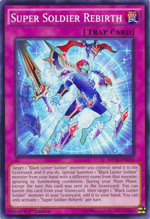 Super Soldier Rebirth (MP16-EN156) - 2016 Mega-Tins Mega Pack 1st Edition