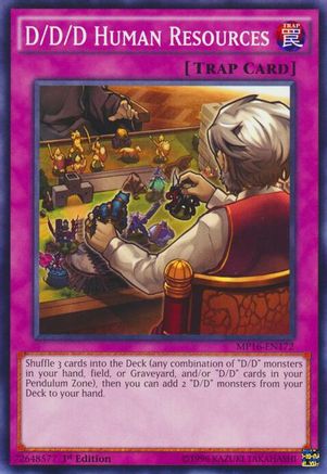 D/D/D Human Resources (MP16-EN172) - 2016 Mega-Tins Mega Pack 1st Edition