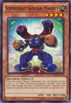 Superheavy Samurai Magnet (MP16-EN179) - 2016 Mega-Tins Mega Pack Unlimited