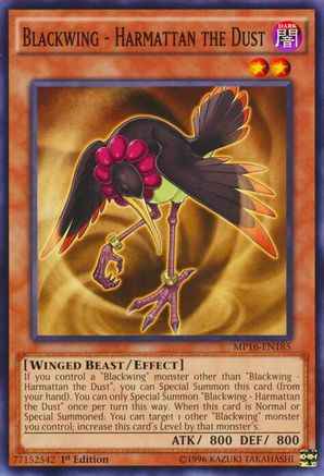 Blackwing - Harmattan the Dust (MP16-EN185) - 2016 Mega-Tins Mega Pack 1st Edition