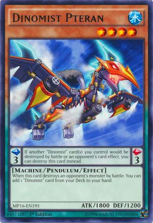 Dinomist Pteran (MP16-EN195) - 2016 Mega-Tins Mega Pack Unlimited