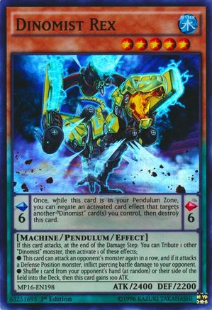 Dinomist Rex (MP16-EN198) - 2016 Mega-Tins Mega Pack Unlimited
