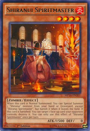 Shiranui Spiritmaster (MP16-EN201) - 2016 Mega-Tins Mega Pack Unlimited