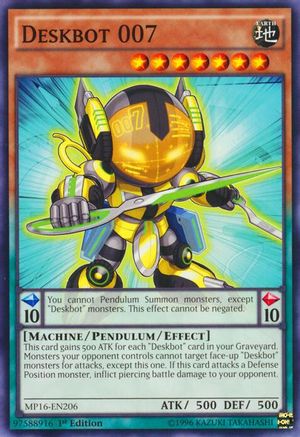 Deskbot 007 (MP16-EN206) - 2016 Mega-Tins Mega Pack Unlimited