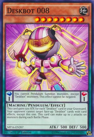 Deskbot 008 (MP16-EN207) - 2016 Mega-Tins Mega Pack 1st Edition