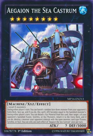 Aegaion the Sea Castrum (MP16-EN213) - 2016 Mega-Tins Mega Pack Unlimited