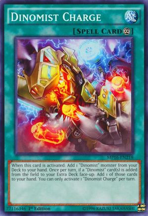 Dinomist Charge (MP16-EN218) - 2016 Mega-Tins Mega Pack 1st Edition