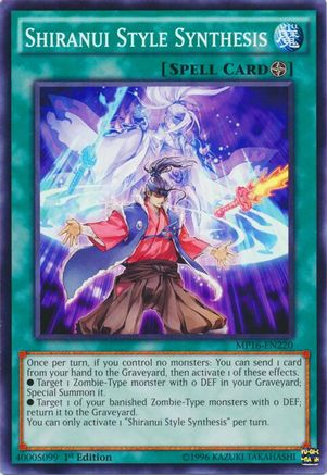 Shiranui Style Synthesis (MP16-EN220) - 2016 Mega-Tins Mega Pack Unlimited