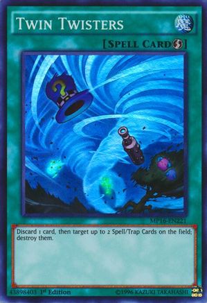 Twin Twisters (MP16-EN221) - 2016 Mega-Tins Mega Pack 1st Edition