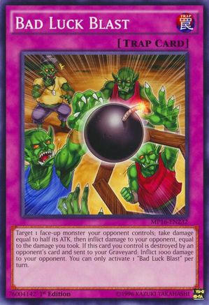 Bad Luck Blast (MP16-EN232) - 2016 Mega-Tins Mega Pack Unlimited