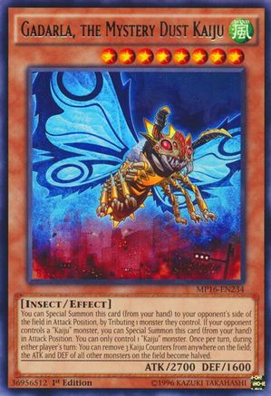 Gadarla, the Mystery Dust Kaiju (MP16-EN234) - 2016 Mega-Tins Mega Pack 1st Edition