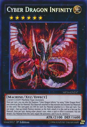 Cyber Dragon Infinity (MP16-EN237) - 2016 Mega-Tins Mega Pack Unlimited