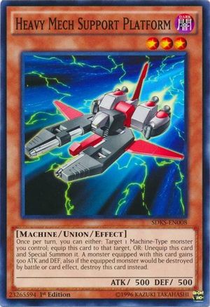 Heavy Mech Support Platform (SDKS-EN008) - Structure Deck: Seto Kaiba Unlimited