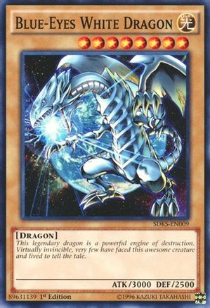 Blue-Eyes White Dragon (SDKS-EN009) - Structure Deck: Seto Kaiba Unlimited