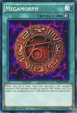 Megamorph (SDKS-EN027) - Structure Deck: Seto Kaiba 1st Edition
