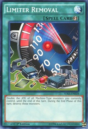 Limiter Removal (SDKS-EN028) - Structure Deck: Seto Kaiba Unlimited