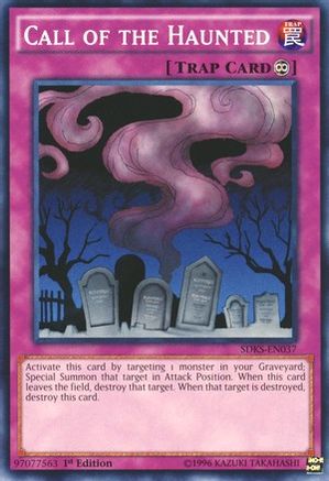 Call of the Haunted (SDKS-EN037) - Structure Deck: Seto Kaiba Unlimited