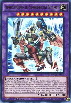 Imperion Magnum the Superconductive Battlebot (SDMY-EN041) - Structure Deck: Yugi Muto 1st Edition