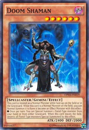 Doom Shaman (OP03-EN019) - OTS Tournament Pack 3 Unlimited