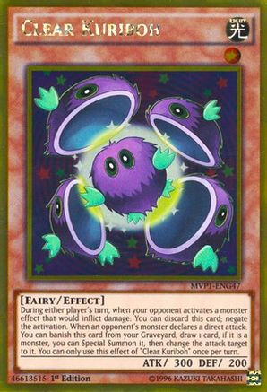 Clear Kuriboh (MVP1-ENG47) - The Dark Side of Dimensions Movie Pack: Gold Edition Unlimited