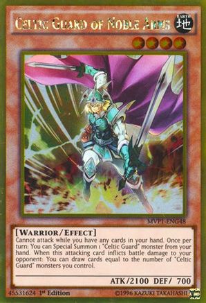 Celtic Guard of Noble Arms (MVP1-ENG48) - The Dark Side of Dimensions Movie Pack: Gold Edition 1st Edition