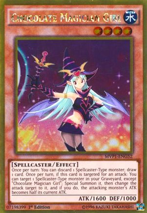 Chocolate Magician Girl (MVP1-ENG52) - The Dark Side of Dimensions Movie Pack: Gold Edition 1st Edition