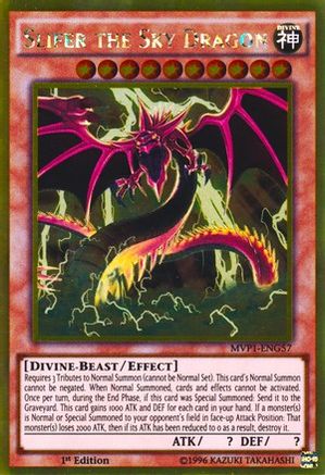 Slifer the Sky Dragon (MVP1-ENG57) - The Dark Side of Dimensions Movie Pack: Gold Edition Unlimited