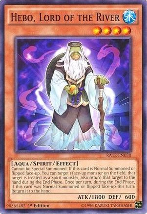 Hebo, Lord of the River (RATE-EN030) - Raging Tempest Unlimited