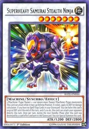 Superheavy Samurai Stealth Ninja (RATE-EN044) - Raging Tempest Unlimited