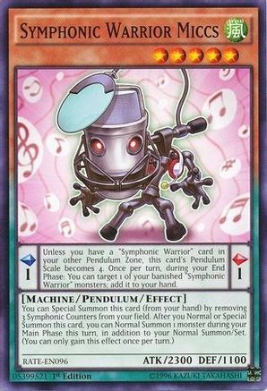 Symphonic Warrior Miccs (RATE-EN096) - Raging Tempest Unlimited