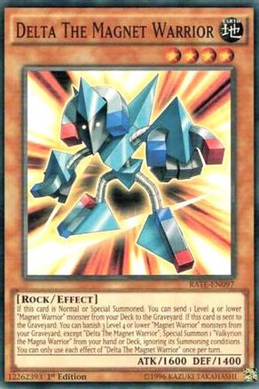 Delta The Magnet Warrior (RATE-EN097) - Raging Tempest Unlimited