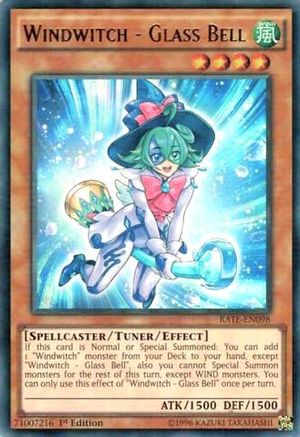 Windwitch - Glass Bell (RATE-EN098) - Raging Tempest 1st Edition