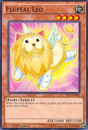 Fluffal Leo (SP17-EN002) - Star Pack - Battle Royal 1st Edition