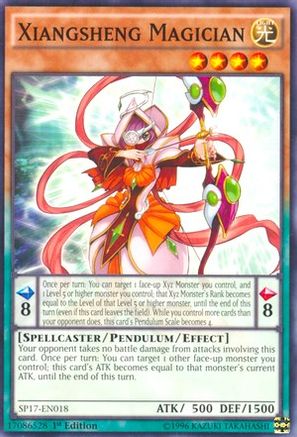 Xiangsheng Magician (Starfoil) (SP17-EN018) - Star Pack - Battle Royal 1st Edition