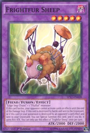 Frightfur Sheep (Starfoil) (SP17-EN038) - Star Pack - Battle Royal 1st Edition