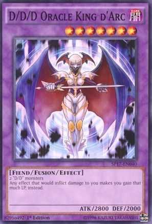 D/D/D Oracle King d'Arc (SP17-EN040) - Star Pack - Battle Royal 1st Edition