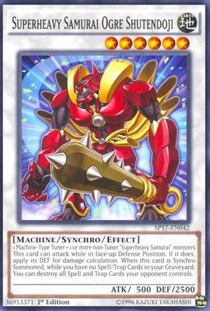 Superheavy Samurai Ogre Shutendoji (Starfoil) (SP17-EN042) - Star Pack - Battle Royal 1st Edition