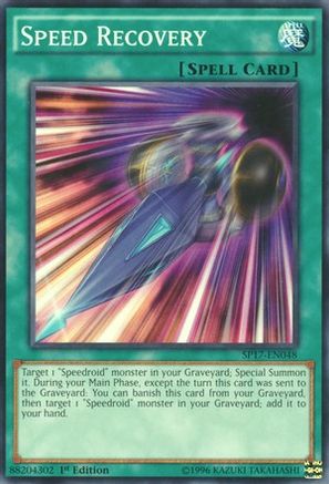 Speed Recovery (SP17-EN048) - Star Pack - Battle Royal 1st Edition
