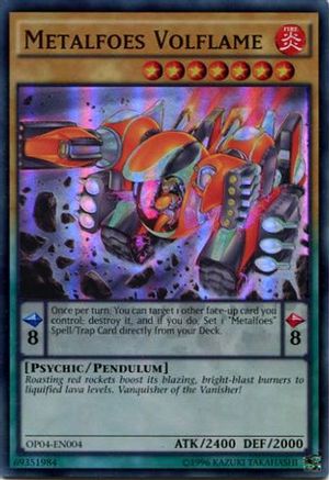 Metalfoes Volflame (OP04-EN004) - OTS Tournament Pack 4 Unlimited