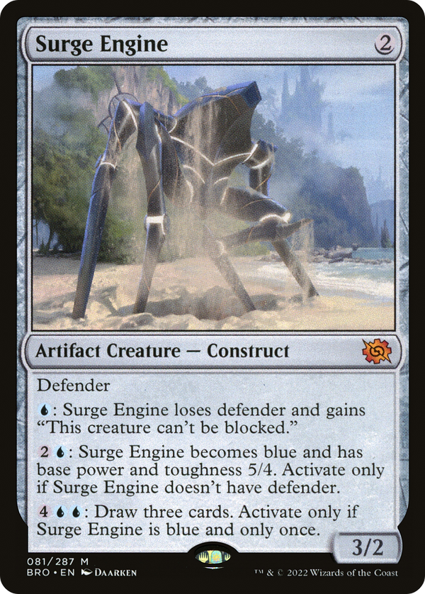 Surge Engine (BRO-081) - The Brothers' War Foil