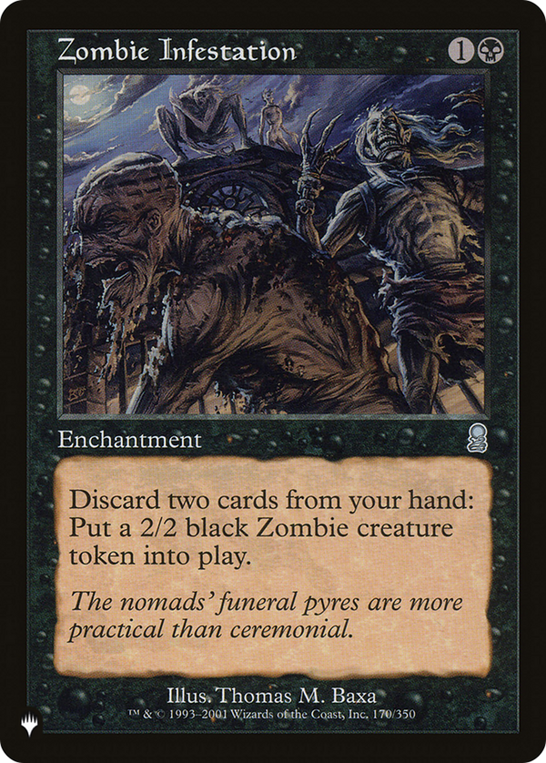 Zombie Infestation (LIST-ODY-170) - The List