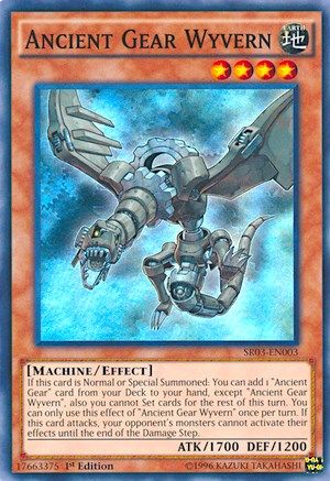 Ancient Gear Wyvern (SR03-EN003) - Structure Deck: Machine Reactor Unlimited