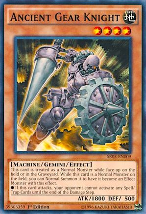 Ancient Gear Knight (SR03-EN009) - Structure Deck: Machine Reactor Unlimited