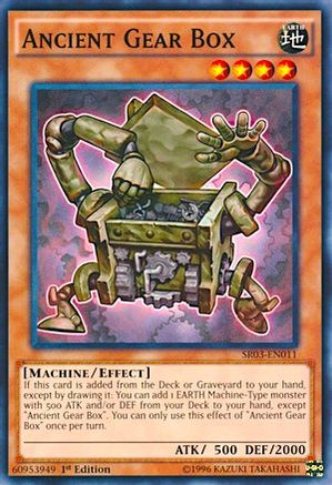 Ancient Gear Box (SR03-EN011) - Structure Deck: Machine Reactor Unlimited