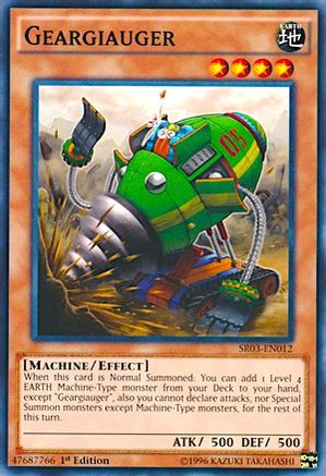Geargiauger (SR03-EN012) - Structure Deck: Machine Reactor Unlimited