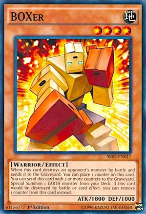 BOXer (SR03-EN017) - Structure Deck: Machine Reactor 1st Edition