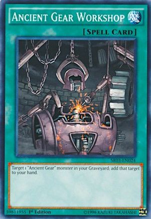 Ancient Gear Workshop (SR03-EN024) - Structure Deck: Machine Reactor Unlimited
