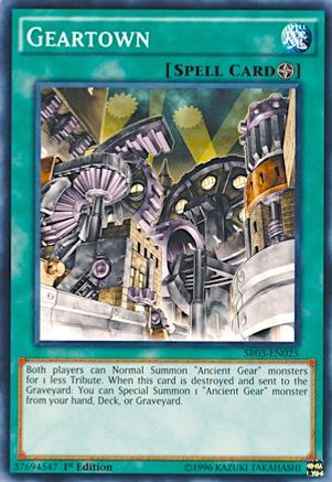 Geartown (SR03-EN025) - Structure Deck: Machine Reactor Unlimited
